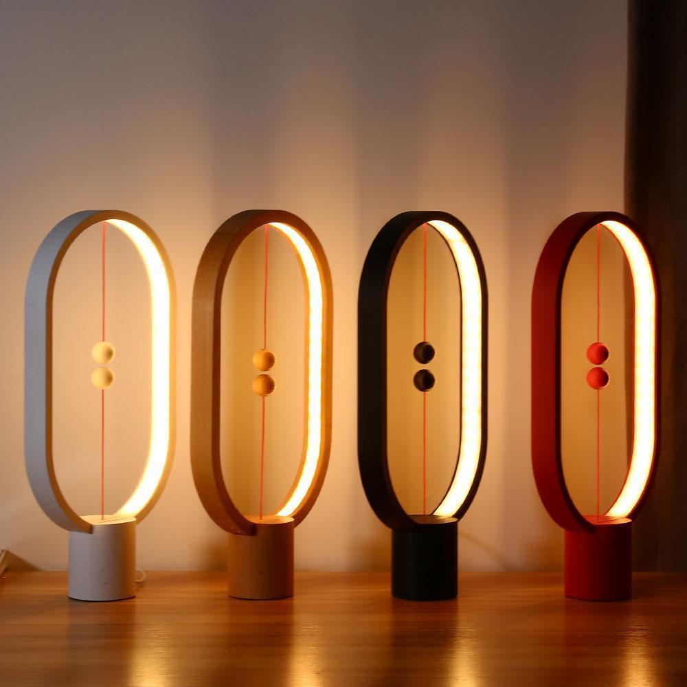 Lampe de Table en Bois de Hêtre LED avec Interrupteur Magnétique ? Éclairage Doux et Élégant pour Votre Intérieur 1