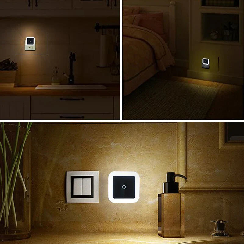 GlowGuard - Set 2 Veilleuses avec Capteur