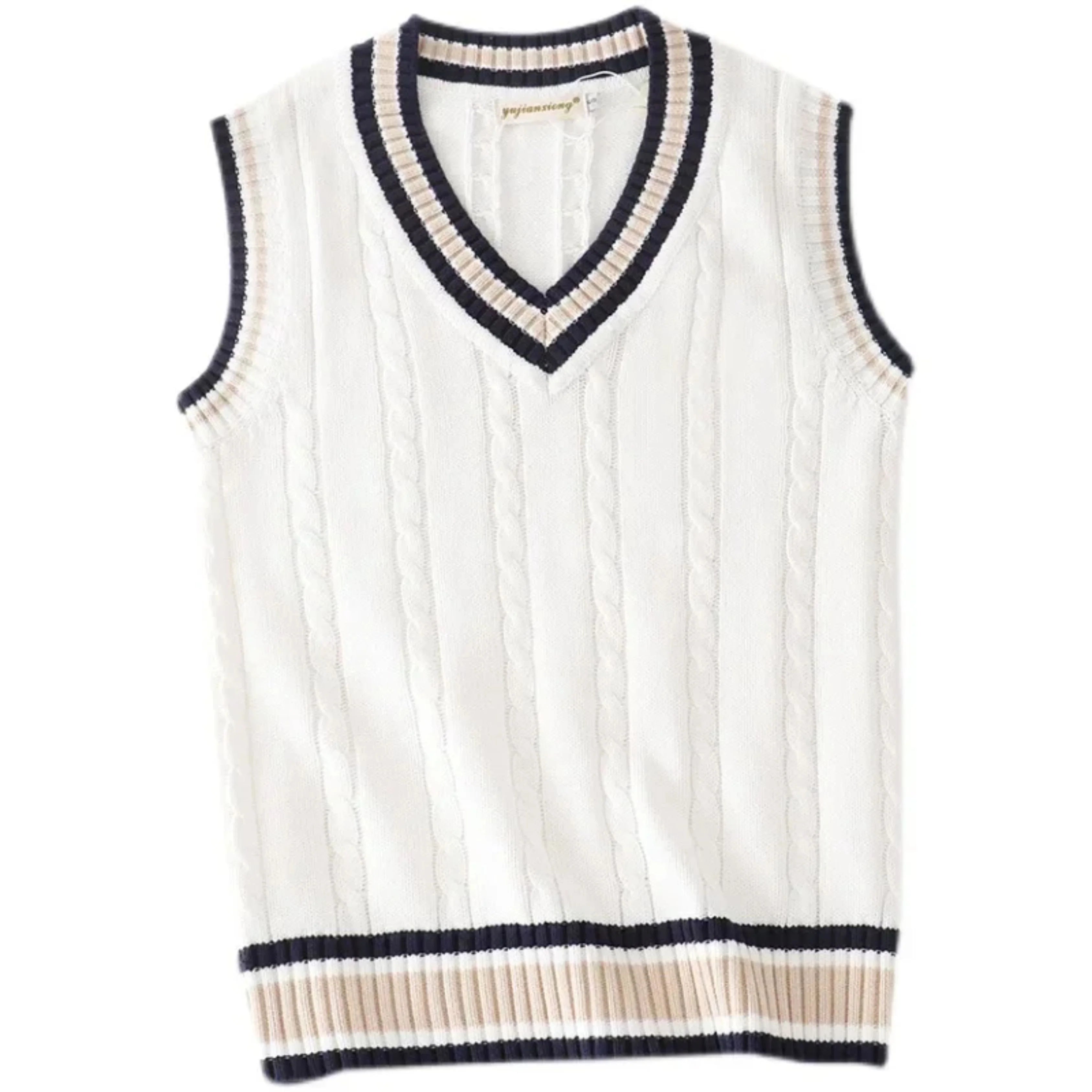 Liam | Élégant Gilet Sans Manches Pour Homme En Tricot Épais 0