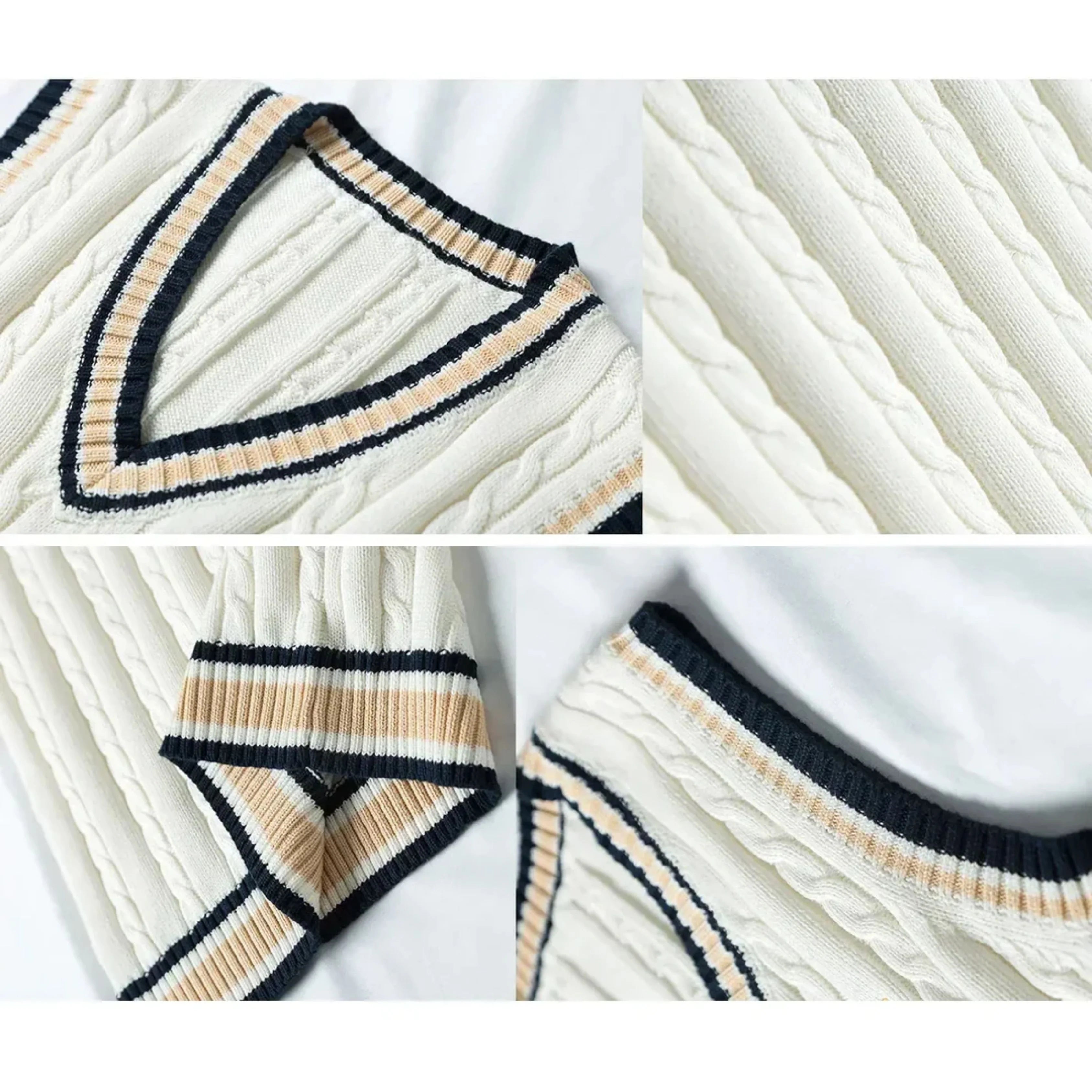 Liam | Élégant Gilet Sans Manches Pour Homme En Tricot Épais 6