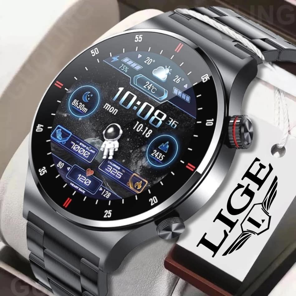 LuxeLife Smartwatch - Premium Montre Connectée