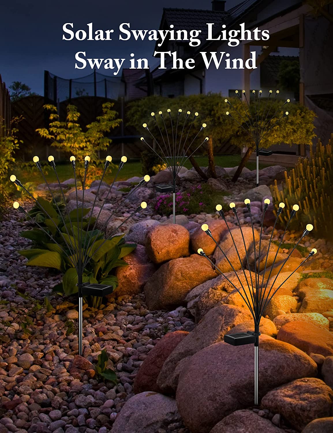 LuciolesSolaires | Charmantes Lumières LED Étoilées pour Jardin 1