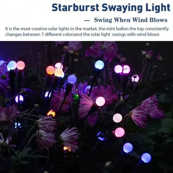 Lucioles Éclairantes | Élégantes Lampes Solaires Décoratives de Jardin 5