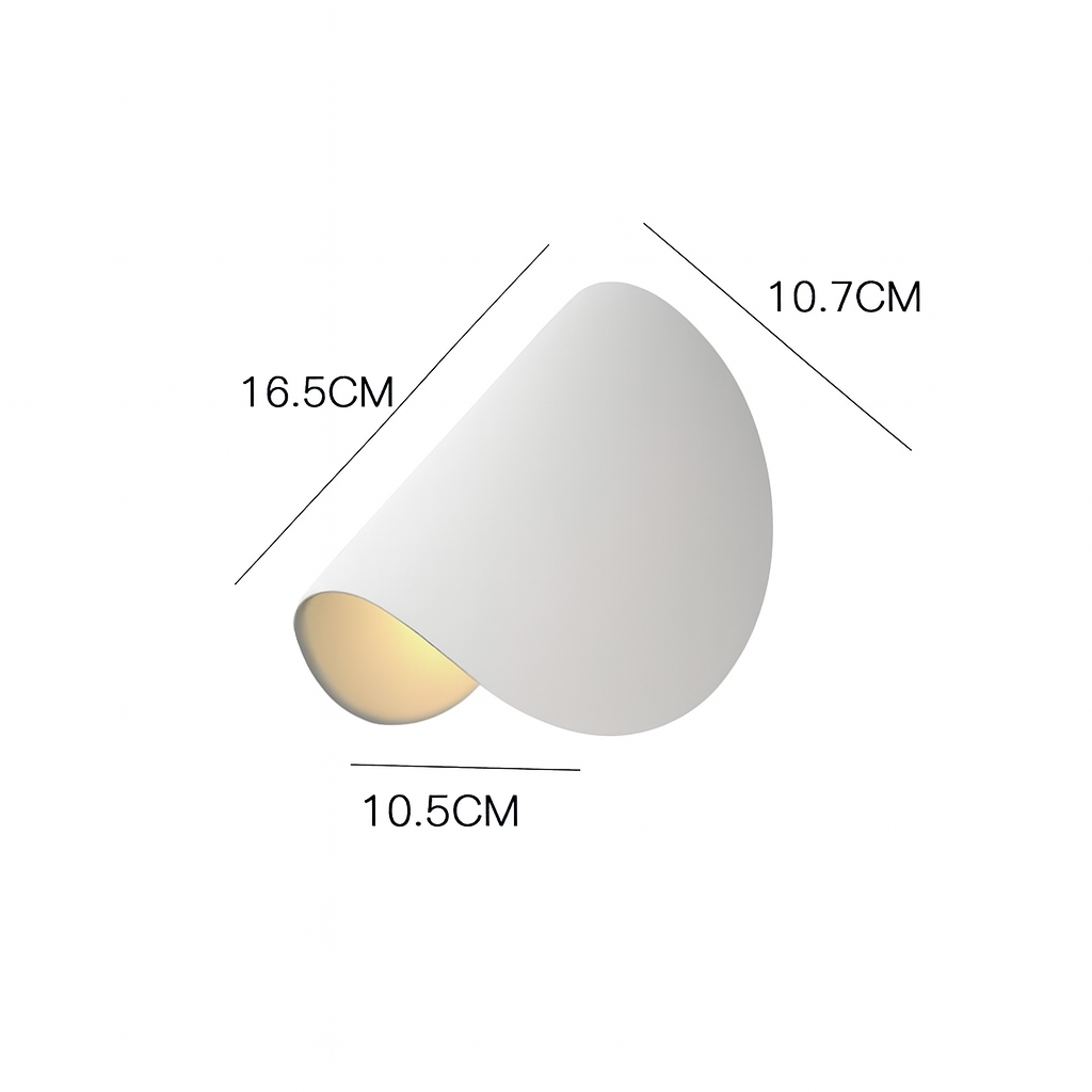 LumenTwist | Élégante Applique Murale LED Rotative et Inclinable IP65 10