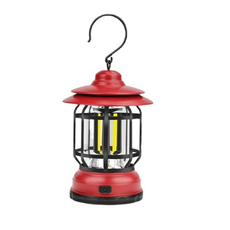 LumenVintage | Élégante Lampe de Camping Rétro Portable 0