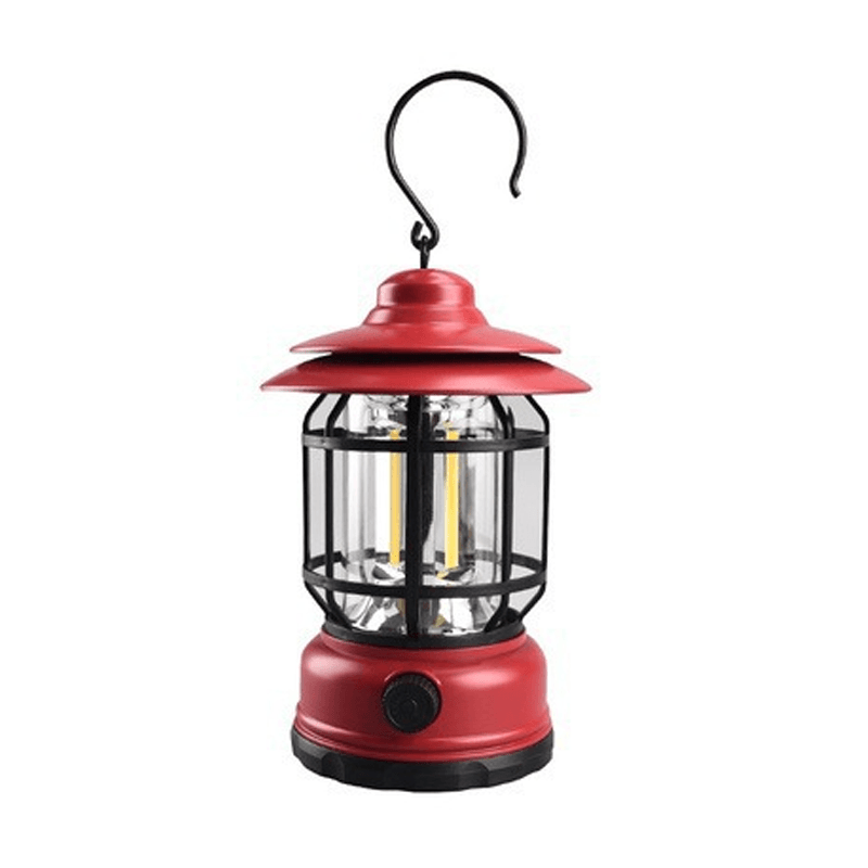 LumenVintage | Élégante Lampe de Camping Rétro Portable 11