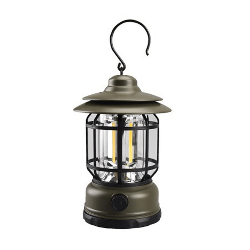LumenVintage | Élégante Lampe de Camping Rétro Portable 9