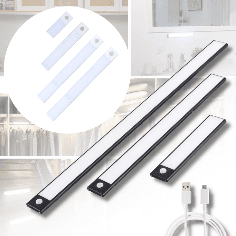 RechargeGlow LED Strips – Éclairage Capteur Maison