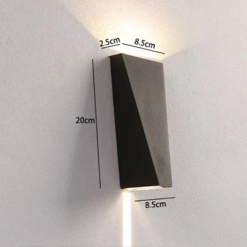 LumiEdge | Élégante Lampe Extérieure LED Étanche Moderne Design 5