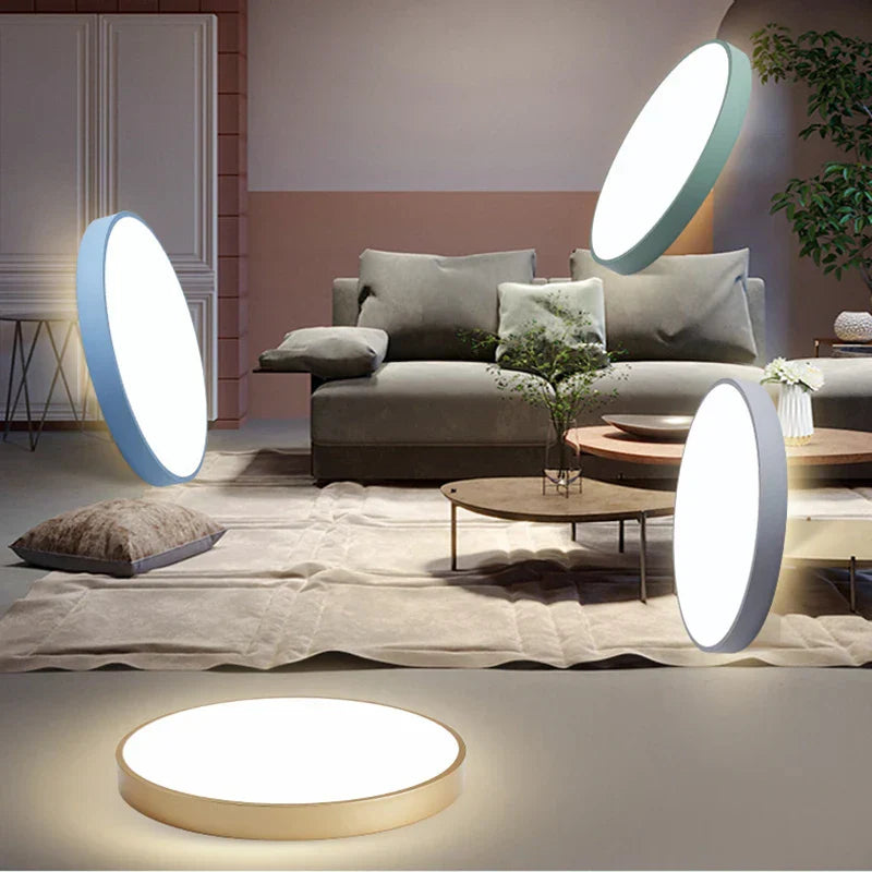 LumiNova | Élégante Lampe d'Ambiance Colorée pour Salon Moderne 1