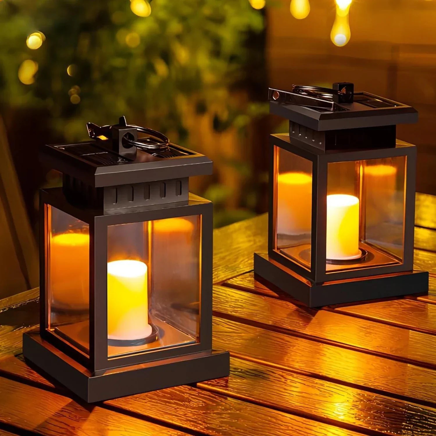 LumiNova | Élégante Lanterne Extérieure Résistante aux Intempéries 0