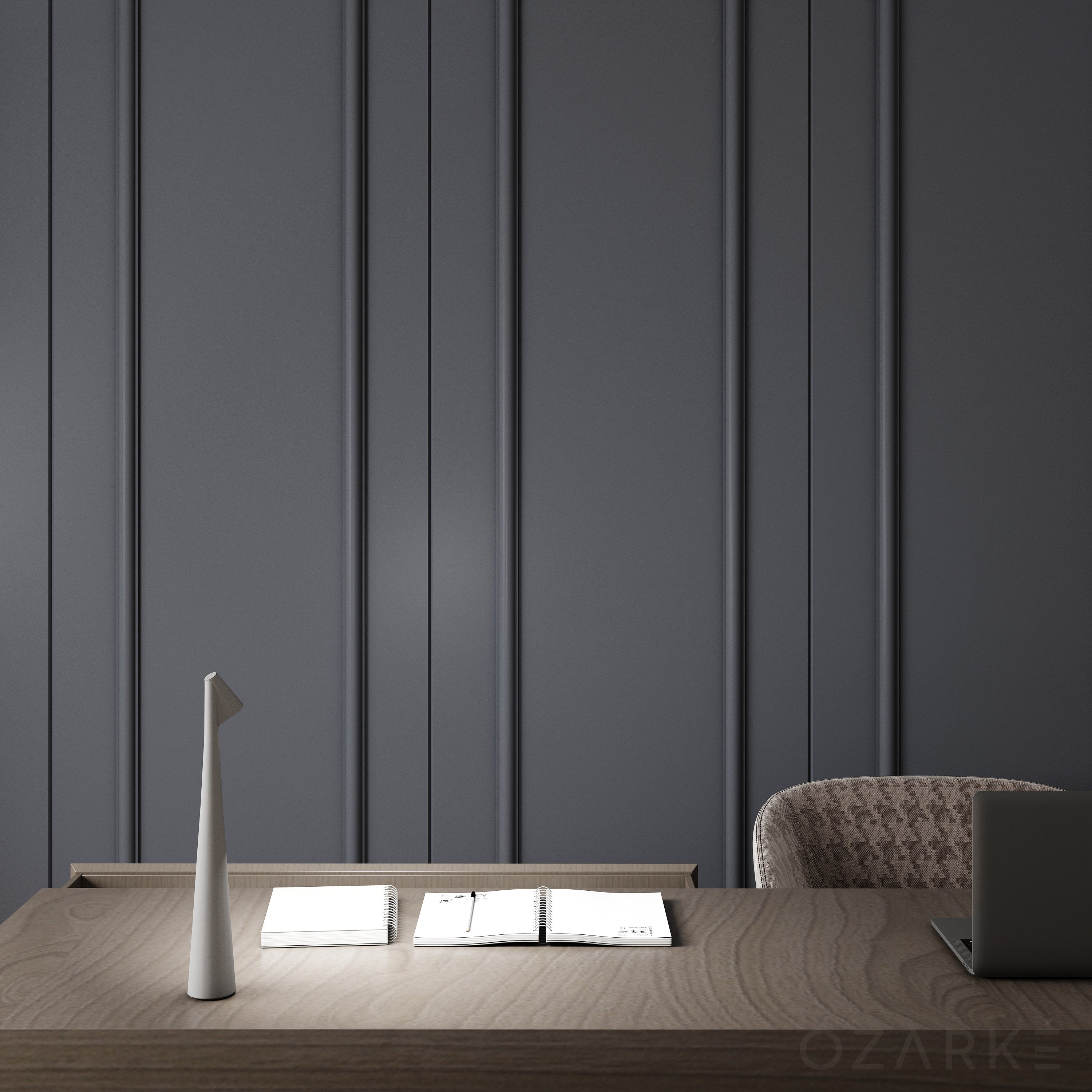 LumiSlim - Lampe de table LED rechargeable au design élégant