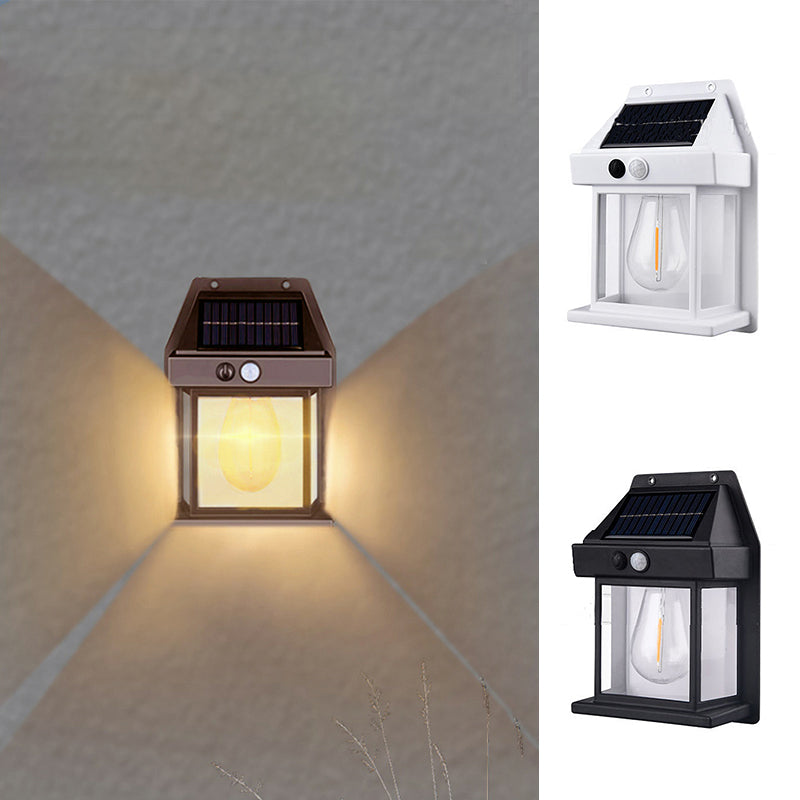 LumiSolar | Élégante Lampe Solaire Extérieur en Tungstène Durable 7