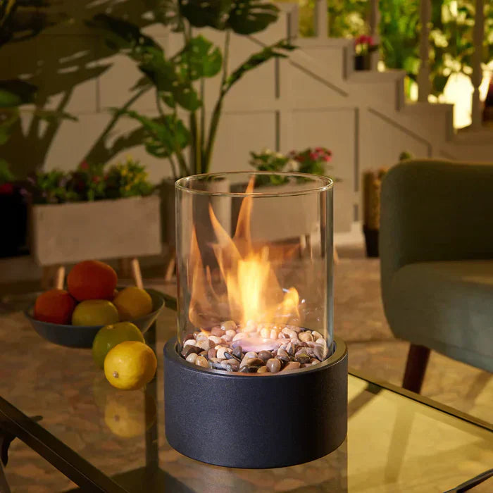 LumièreÉlégante | Chic Portable Modern Table Lantern for Warm Ambiance 0