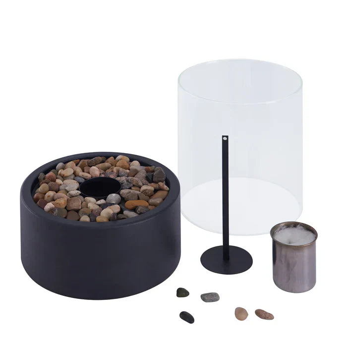 LumièreÉlégante | Chic Portable Modern Table Lantern for Warm Ambiance 6
