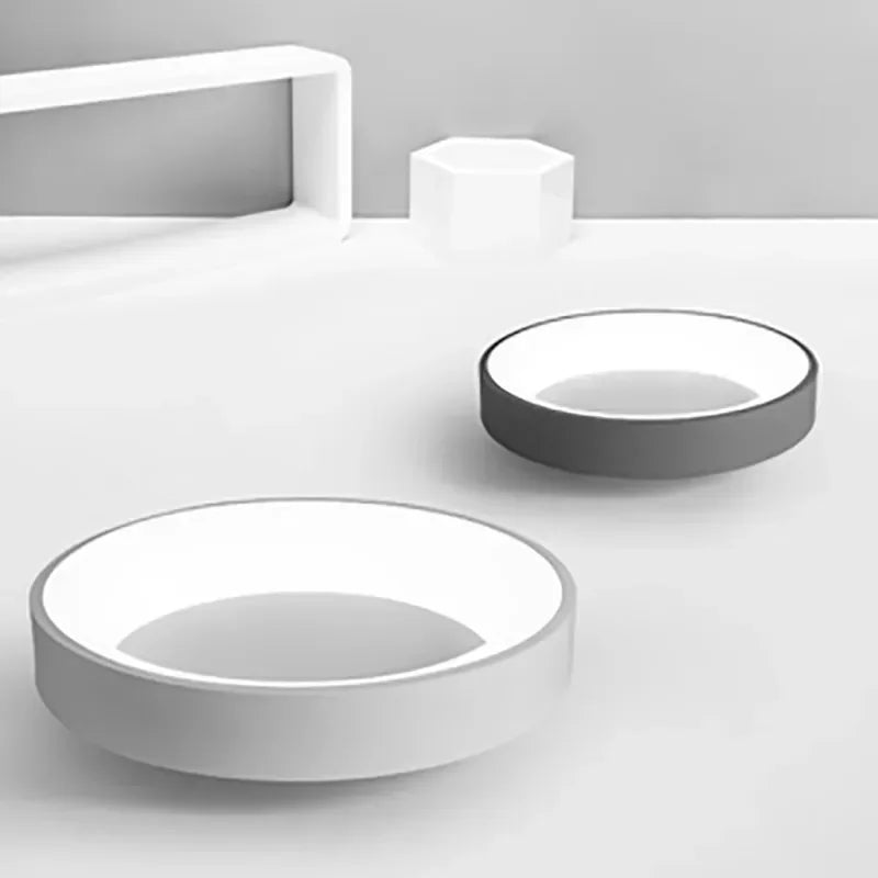 LumièreNordique | Élégant Plafonnier LED Design Rond Scandinave 4