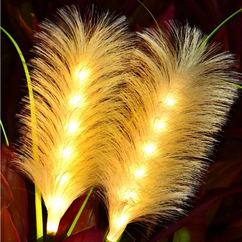 LumièreSolaire | Élégant Luminaire Solaire Extérieur en Osier Décoratif 6