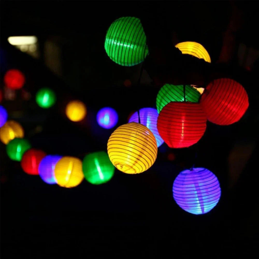 LumièreSolaire | Élégante Guirlande Lumineuse Écologique Extérieure 2