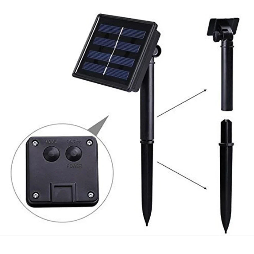 LumièreSolaire | Élégante Guirlande Lumineuse Écologique Extérieure 4