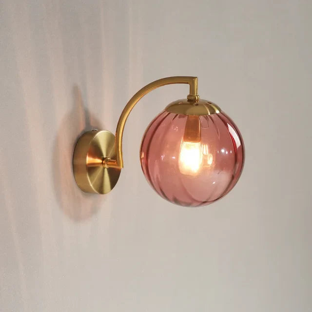 LuminaNordic | Élégante Applique Murale Design en Verre LED 0