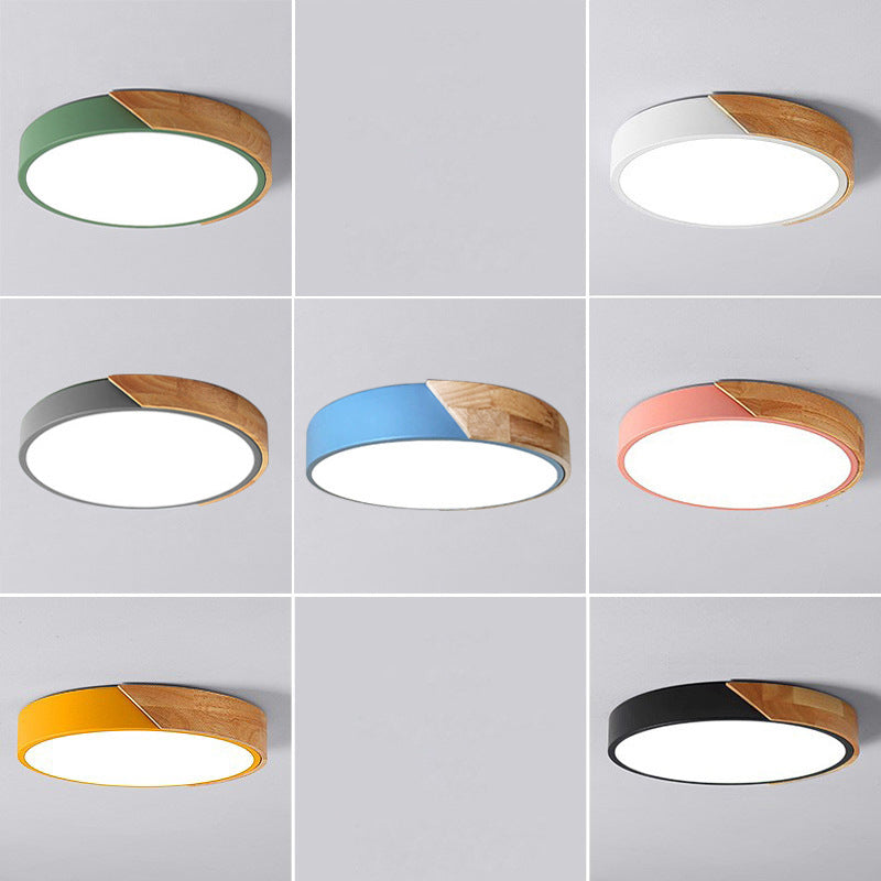 Luminara | Élégant Plafonnier LED Rond Encastrable Moderne 8