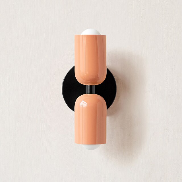 LumineuxCrème | Élégantes Appliques Murales LED Doubles Design Moderne 3