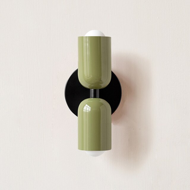 LumineuxCrème | Élégantes Appliques Murales LED Doubles Design Moderne 4