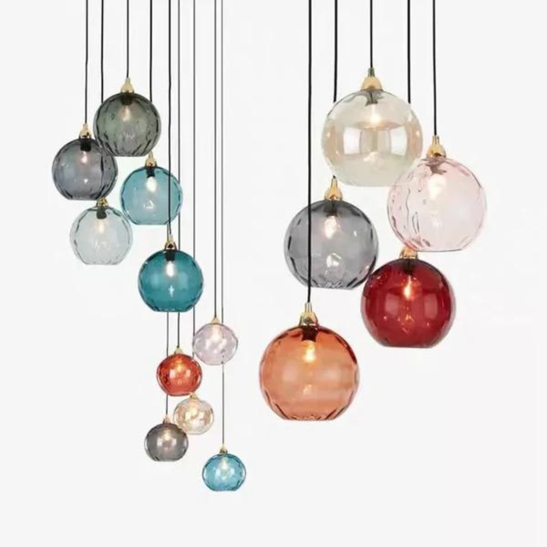 LumineuxVerre | Élégante Suspension Boule de Verre pour Intérieurs Chic 4