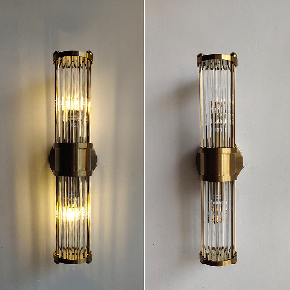 LuxeDoré | Élégante Applique Murale Design en Fer et Verre pour Salle de Bain 6