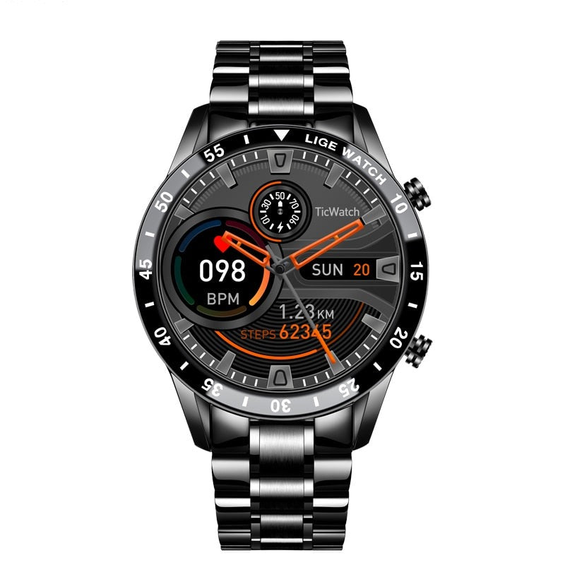 LuxeFit | Montre Intelligente Multifonction avec Suivi de Santé | Design Élégant pour Performance et Style 4