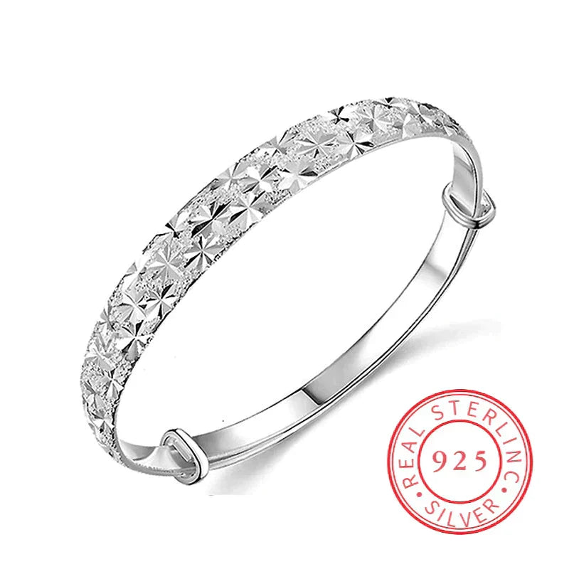 Bracelet Argent Étoile - Design Élégant et Polyvalent