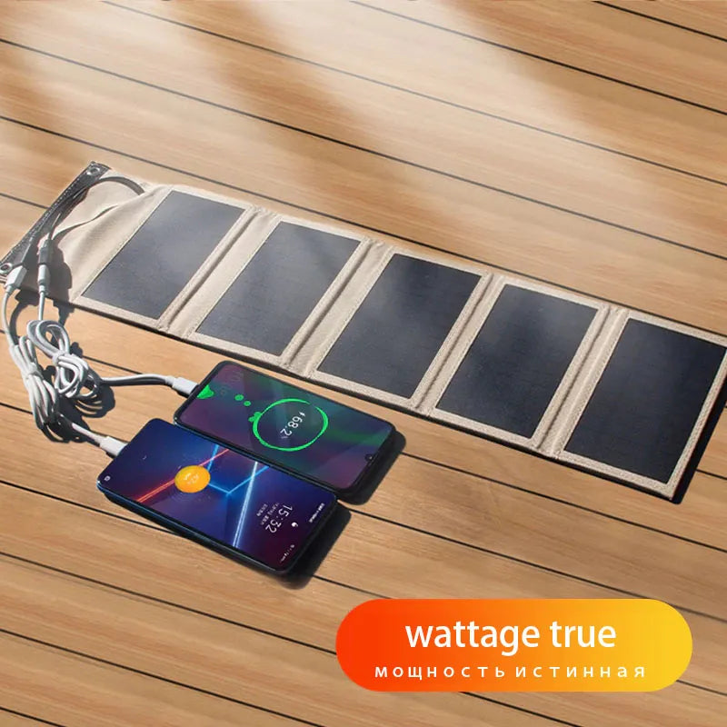 SolarFold Powerbank - Chargeur Solaire Pliable