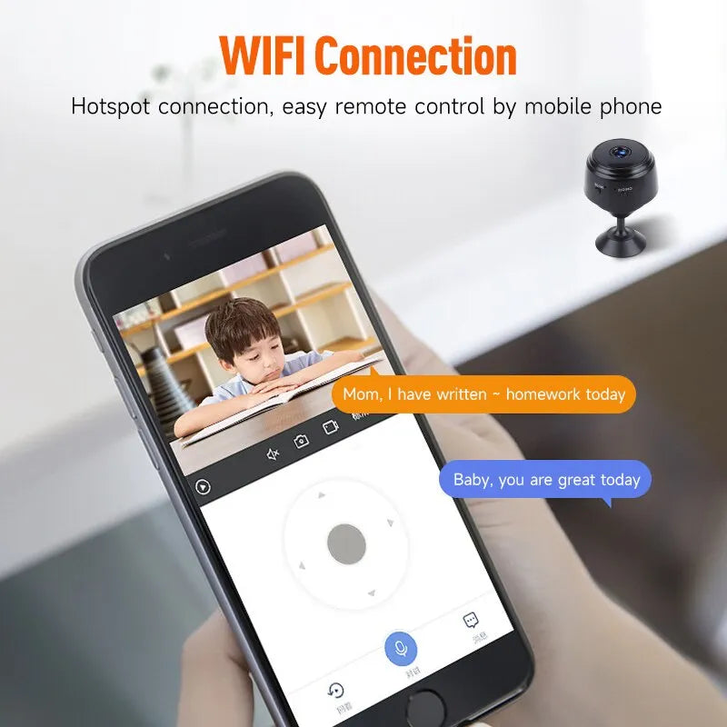 SensorCam – Caméra Sécurité WiFi Avancée