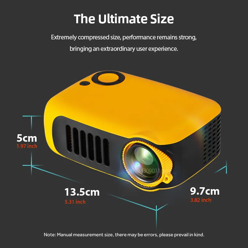 CinemaBeam - Mini Projecteur Portable pour Films