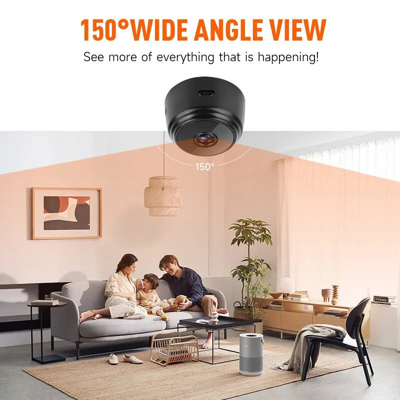 SensorCam – Caméra Sécurité WiFi Avancée