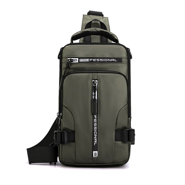 SecureNylon – Sac Imperméable Anti-Vol Bandoulière