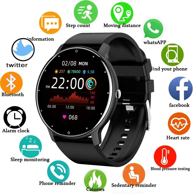 ActiveTrack - Montre Connectée Tactile Sport