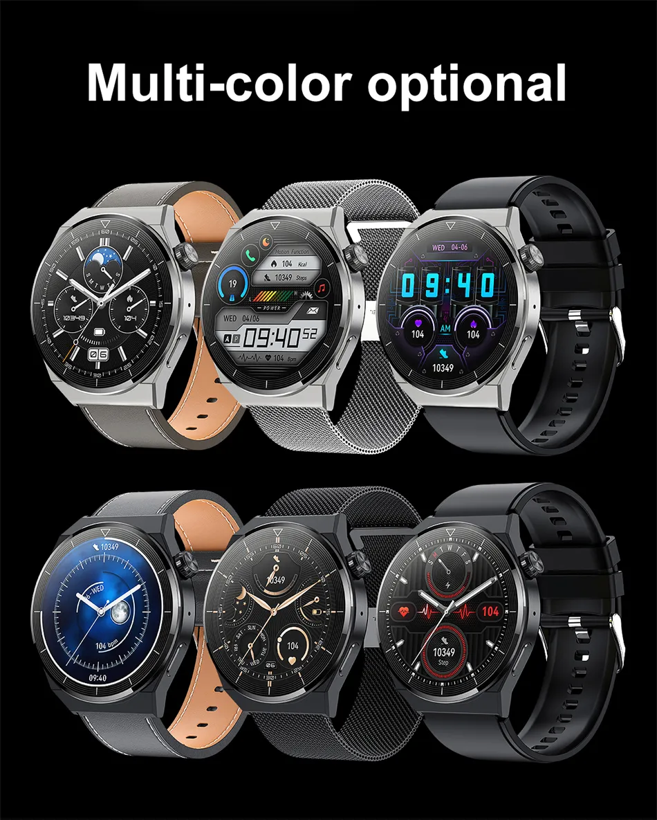 PRO Smartwatch - Montre Connectée Avancée Élégante