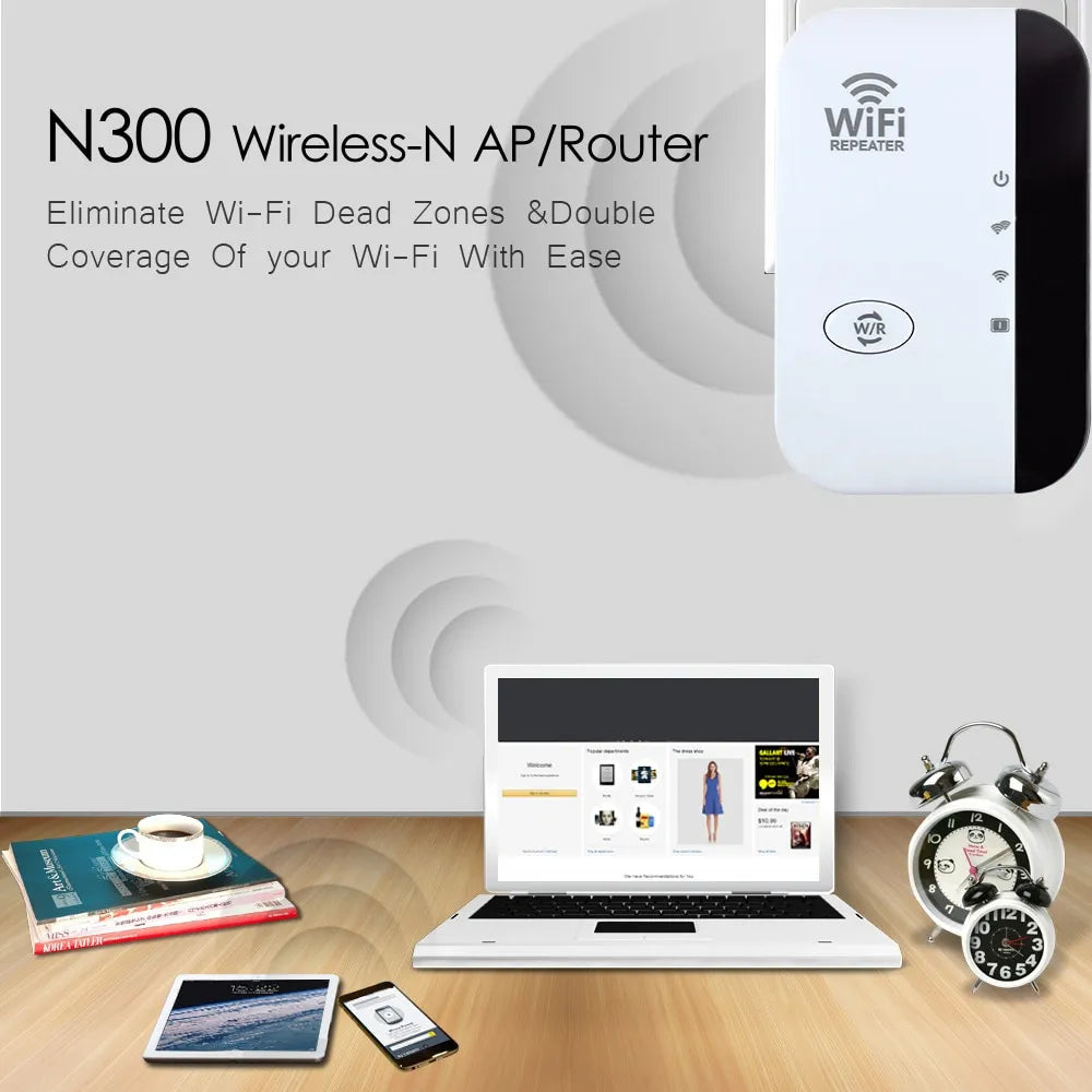 WiFiMax Booster - Amplificateur WiFi Externe Puissant