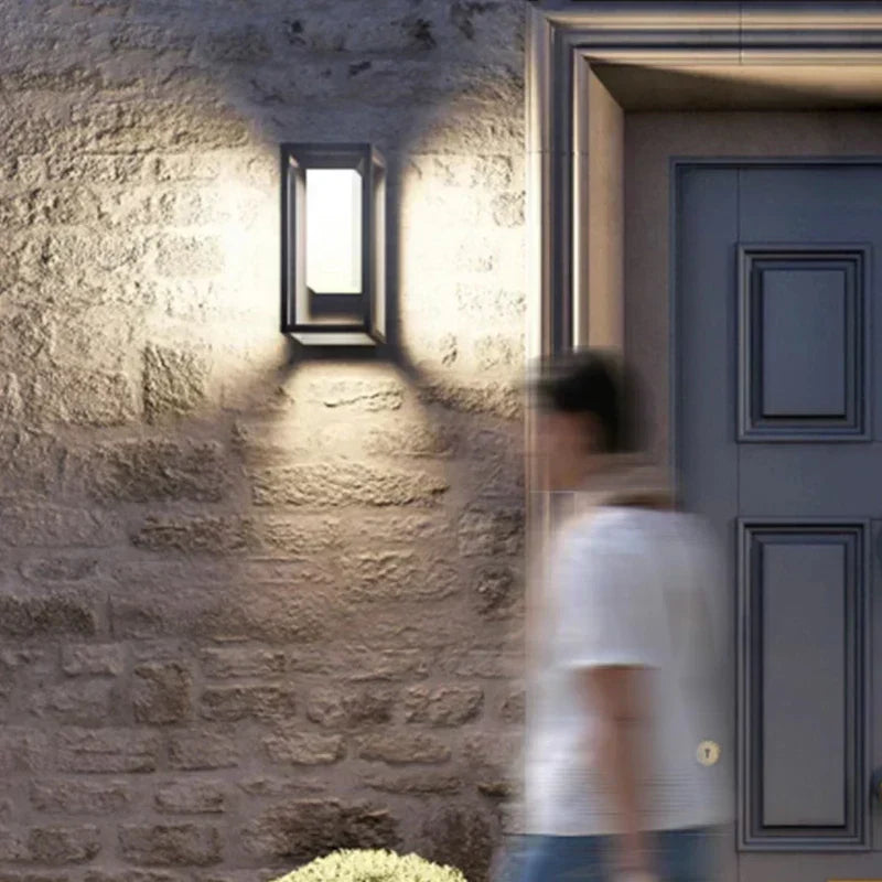 RayonChic - Applique Murale LED Extérieure Moderne