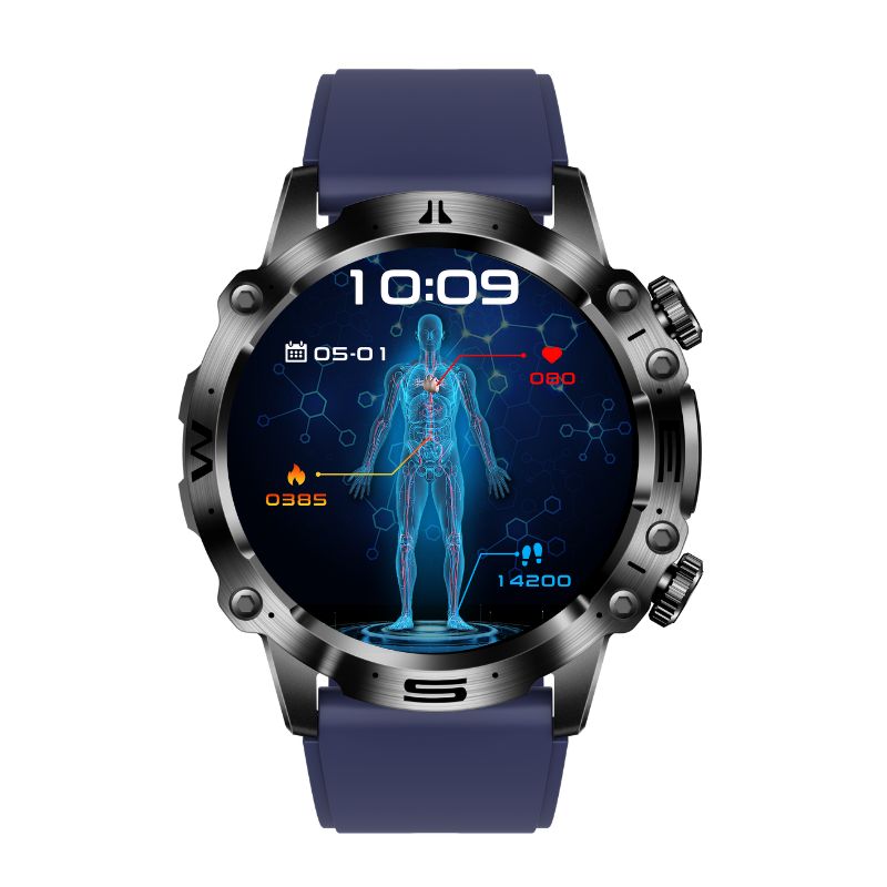 Montre Connectée Sport | Montre de Sport avec Écran AMOLED 1,43 & Suivi ECG | Suivi de Santé pour Hommes 9