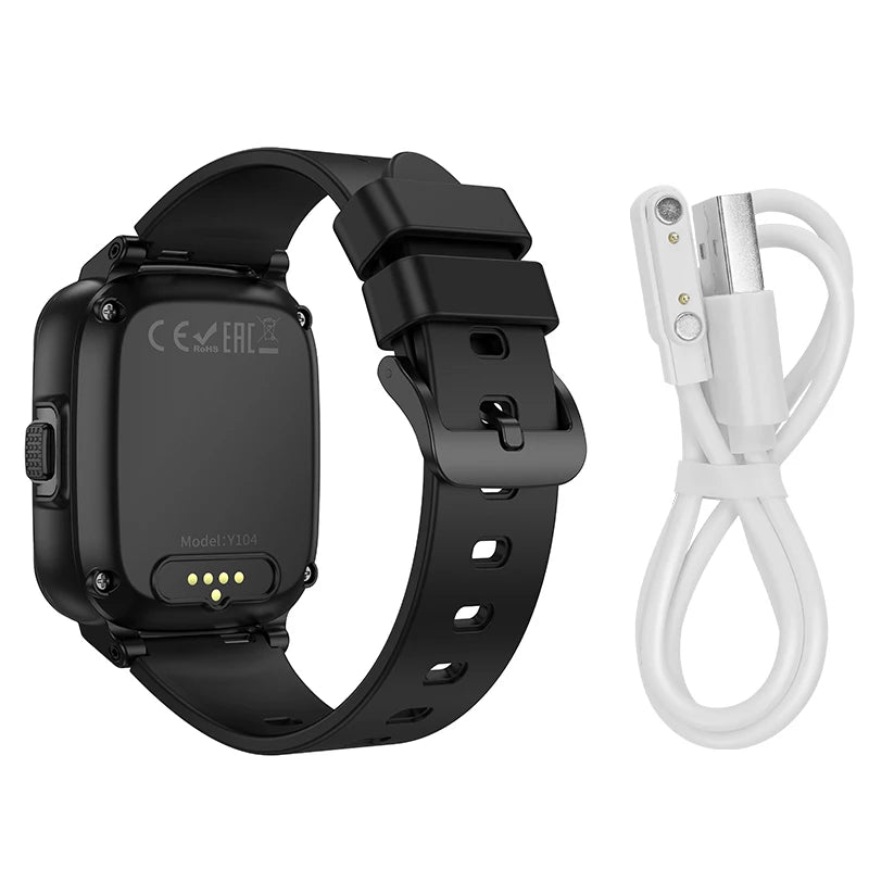 Montre Intelligente Enfant | GPS et 4G avec Écran Tactile HD 1,69 | Communication Sécurisée pour Liberté d'Exploration 4