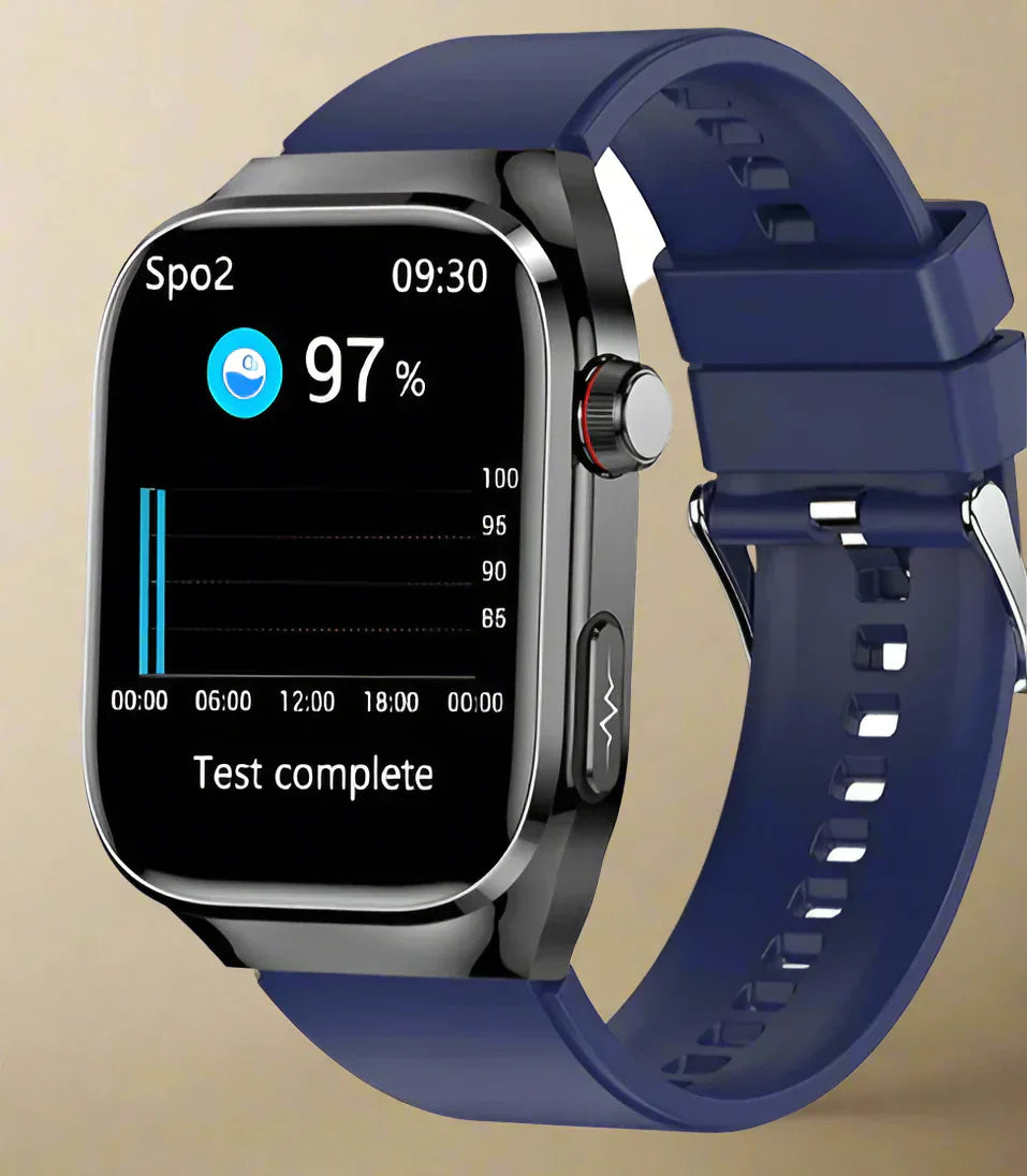 Montre Intelligente | Montre Connectée Rythme Cardiaque Fiable avec Écran AMOLED de 2,04 pouces | Suivi ECG et Glycémie pour Bien-Être Optimal 8