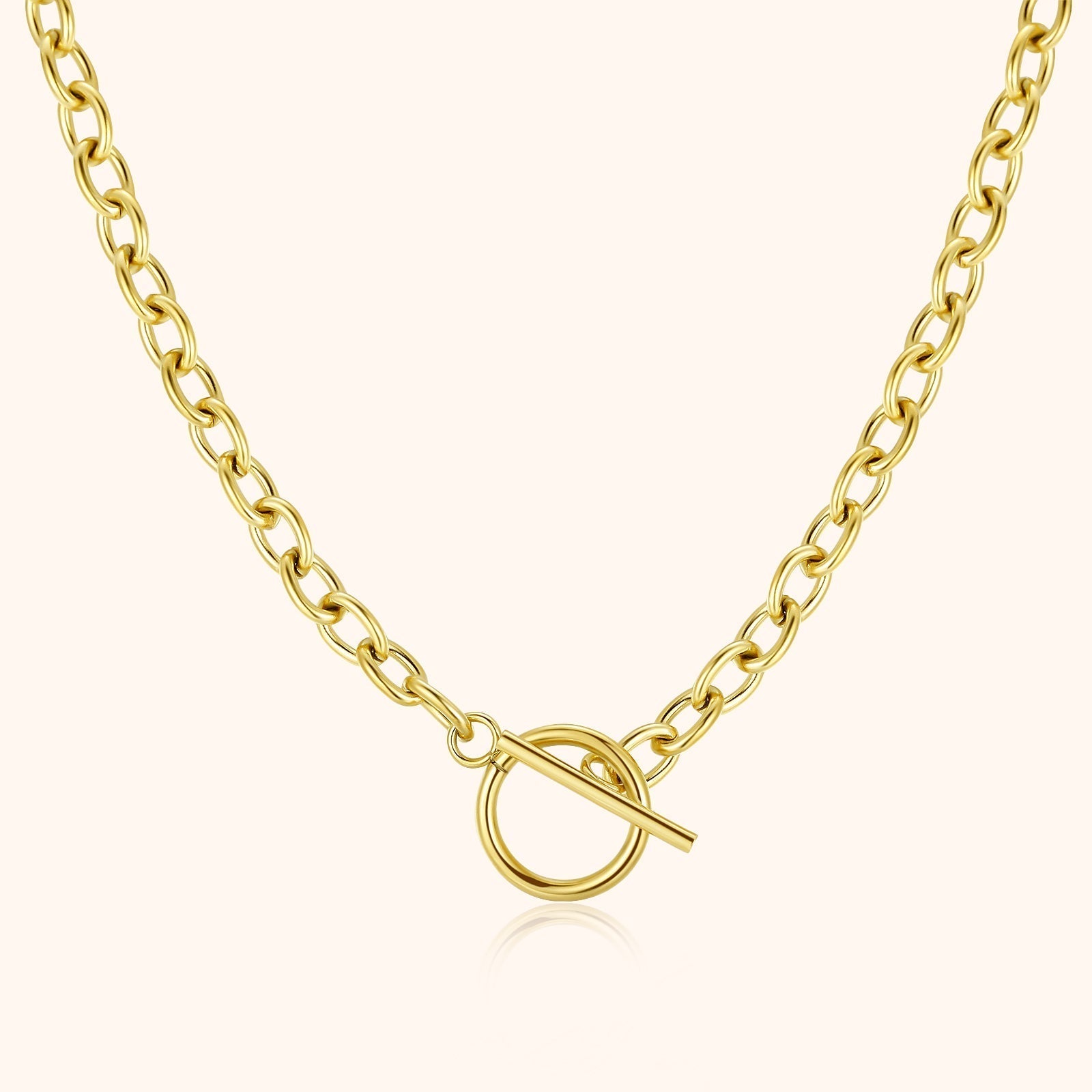 Noelia - Collier géométrique en argent minimaliste