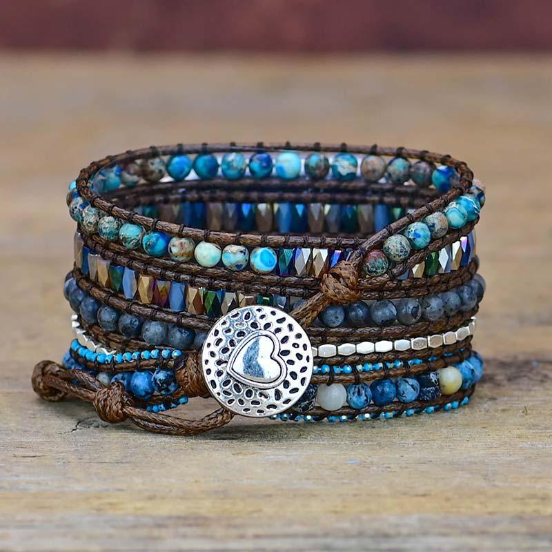 GemStone - Bracelet Apple Watch en pierres naturelles