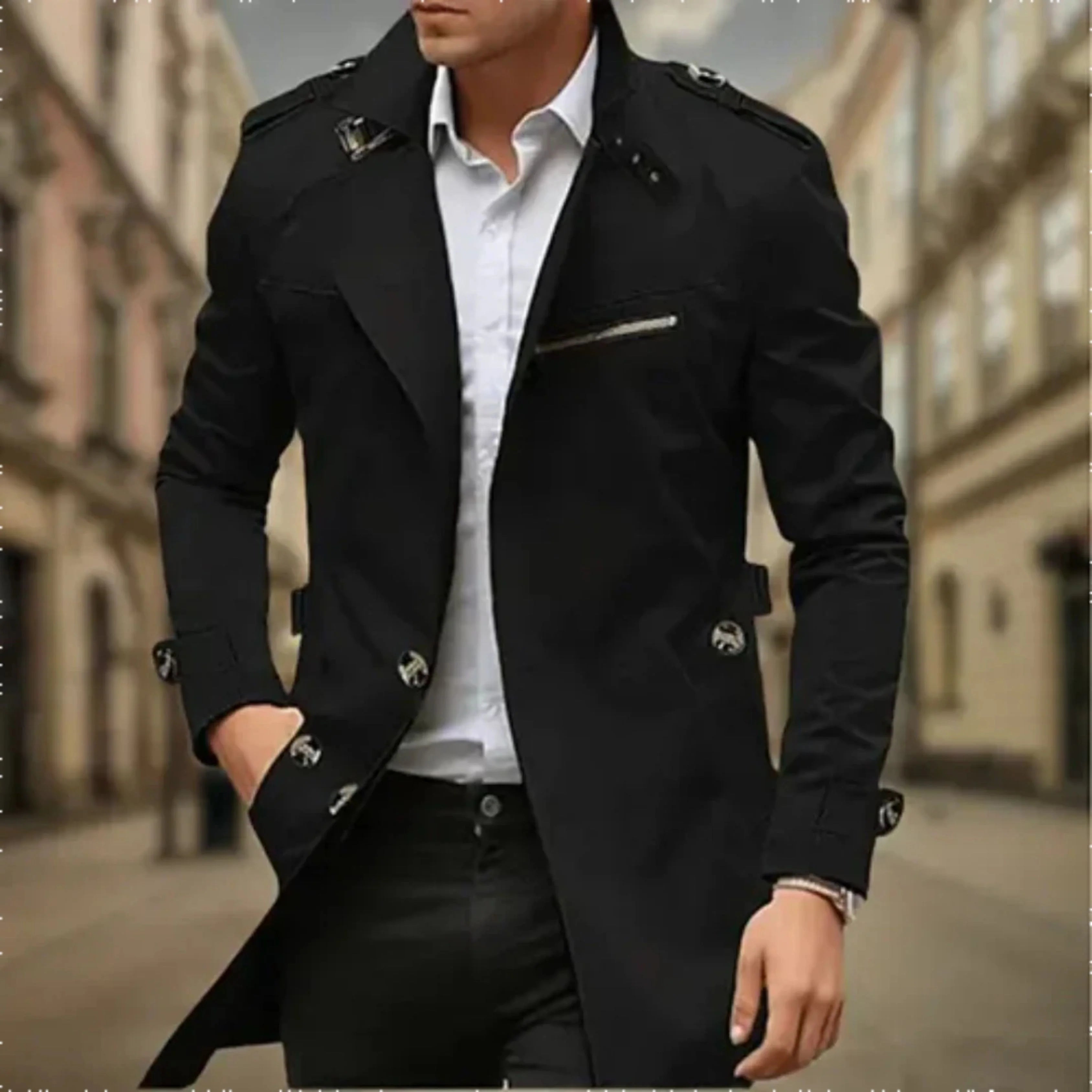 Noah | Élégant Trench Coat Imperméable Femme 0
