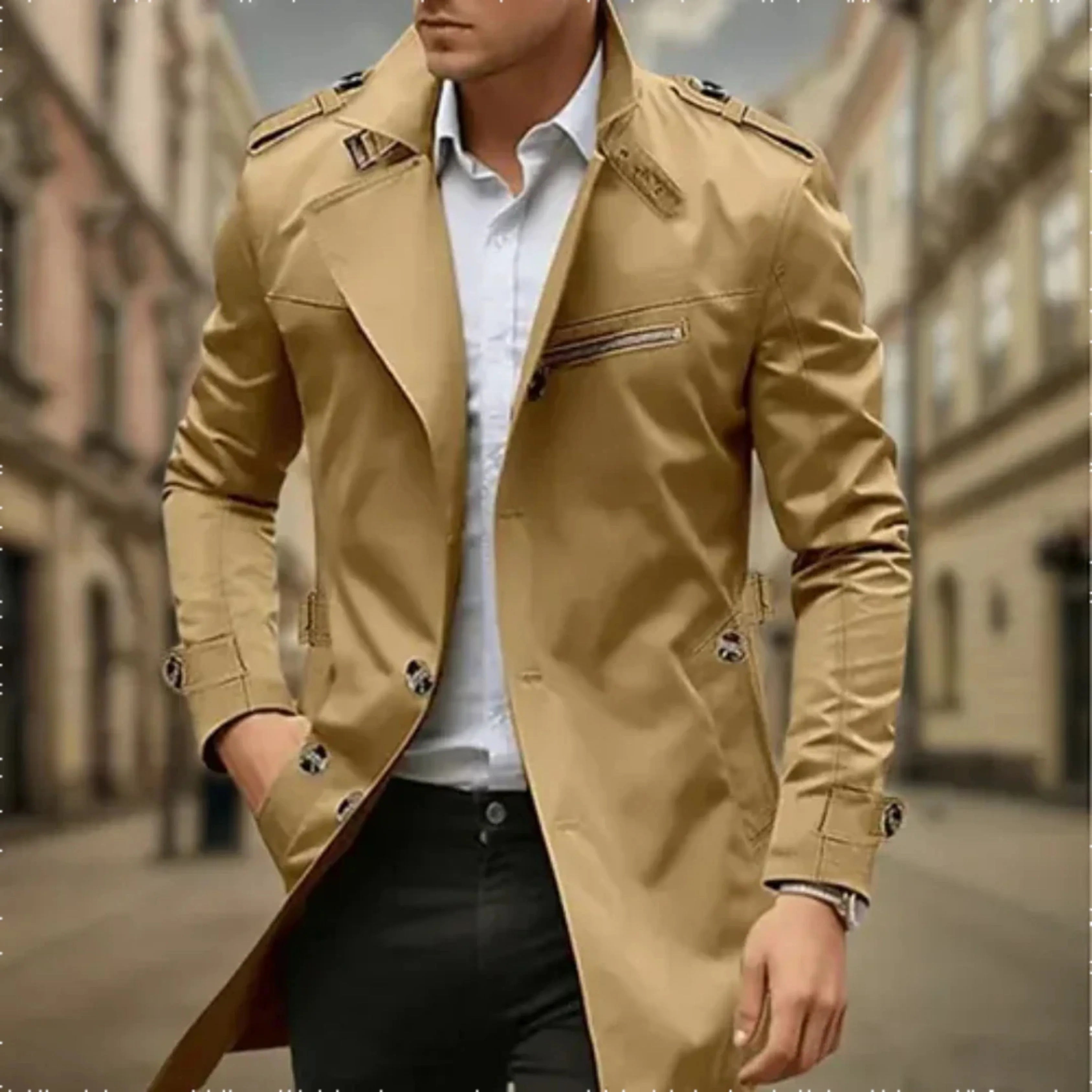 Noah | Élégant Trench Coat Imperméable Femme 1