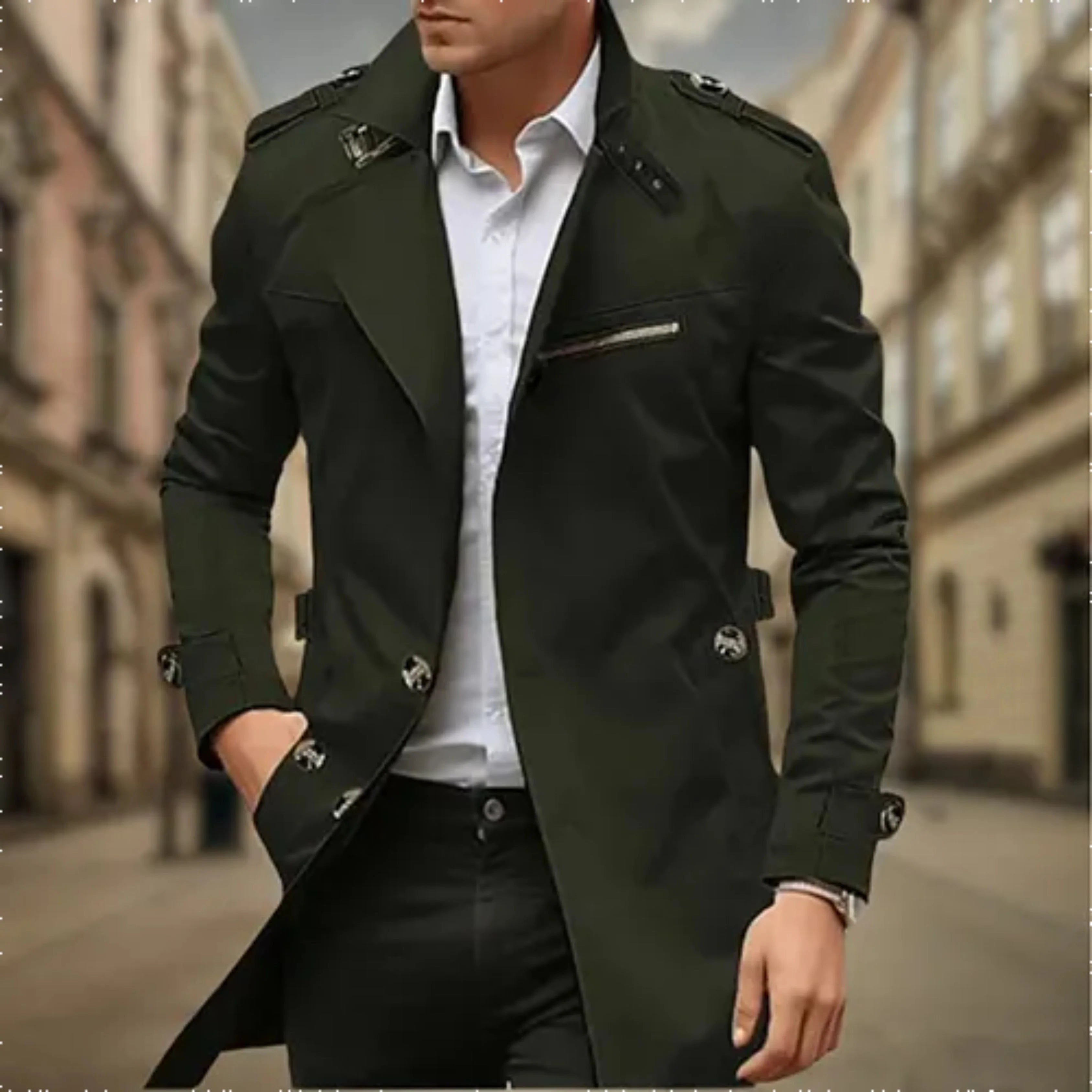 Noah | Élégant Trench Coat Imperméable Femme 3