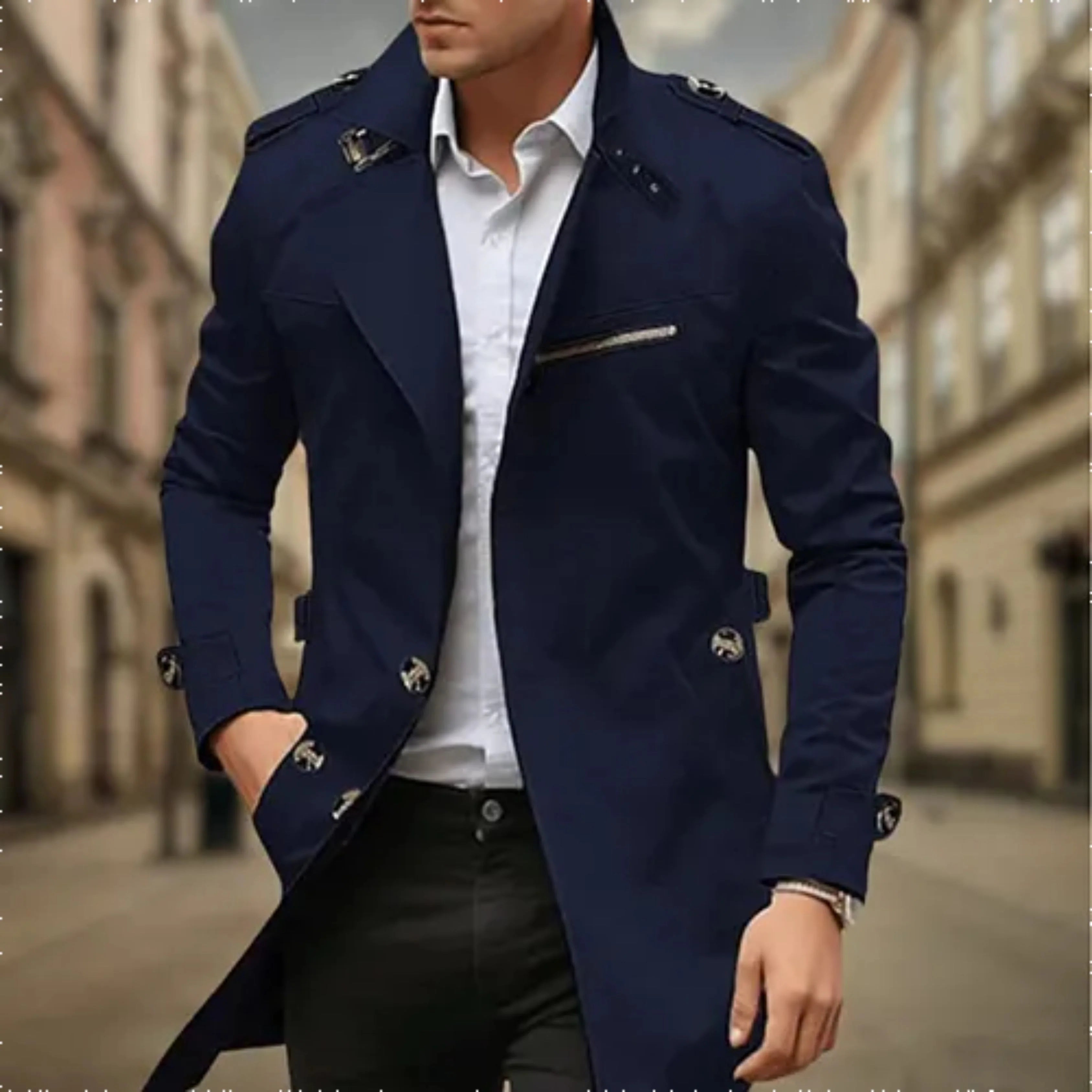 Noah | Élégant Trench Coat Imperméable Femme 4