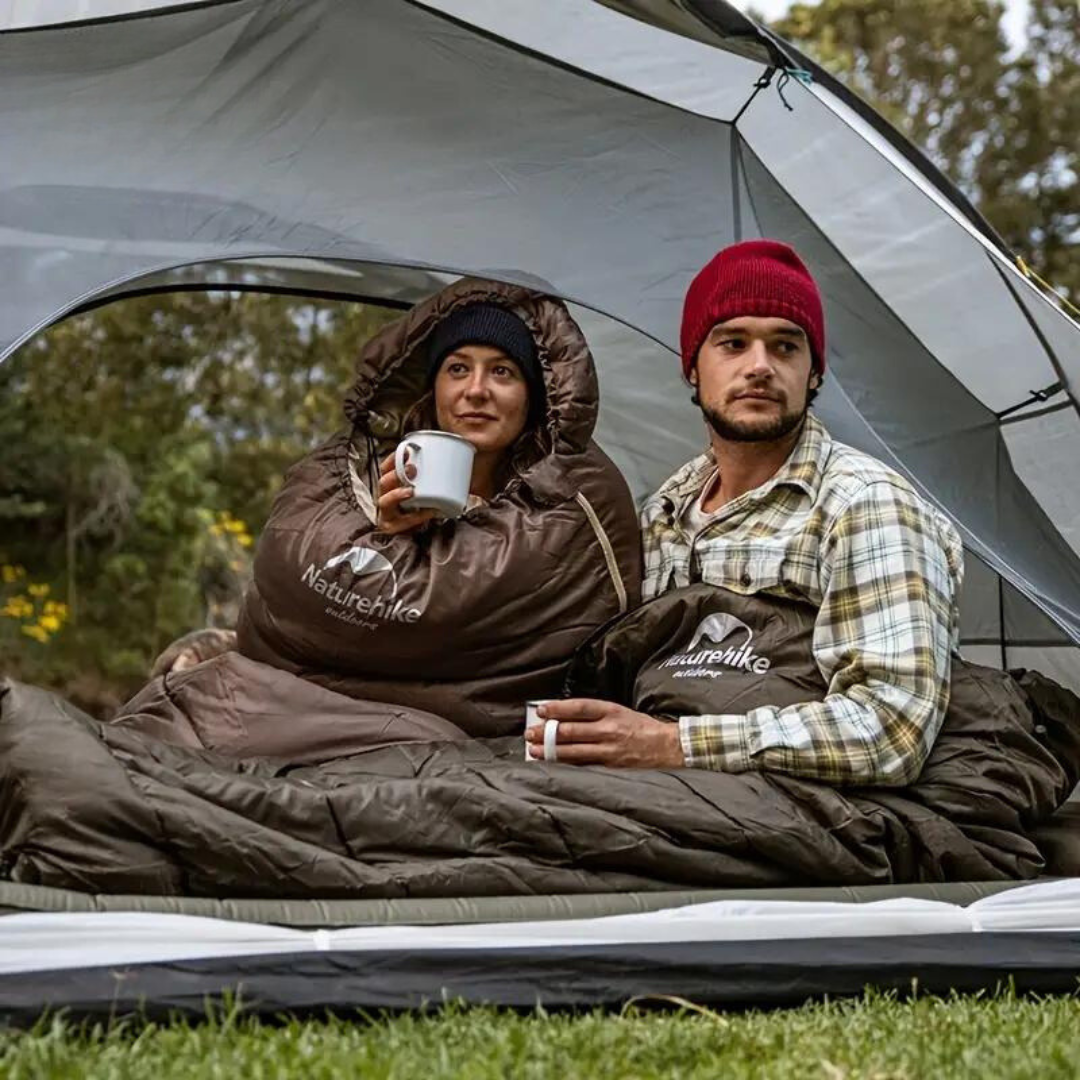AlpineTrail - Sac de Couchage Momie Luxe Aventuriers